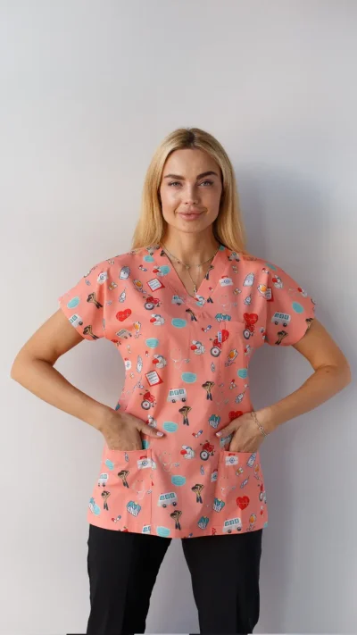 Print ženska bluza - Ambulance my medical house